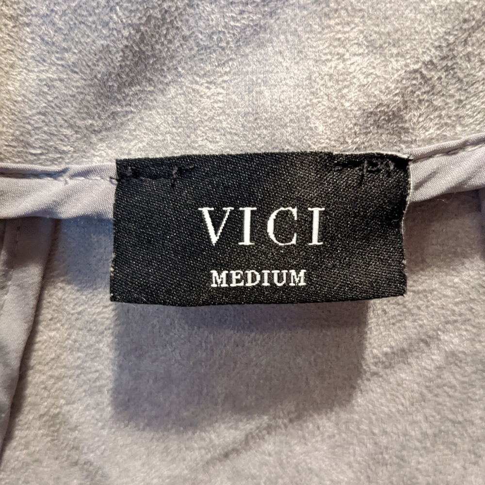 Grey Suede Jacket - Picture 4 of 4